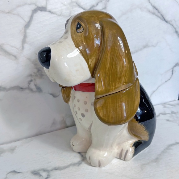 The Pioneer Woman Charlie Basset Hound Cookie Jar - Picture 4 of 12